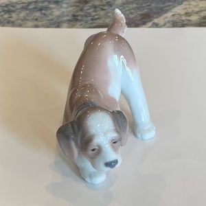 Lladro Little Hunter Porcelain Dog 6212 with Box